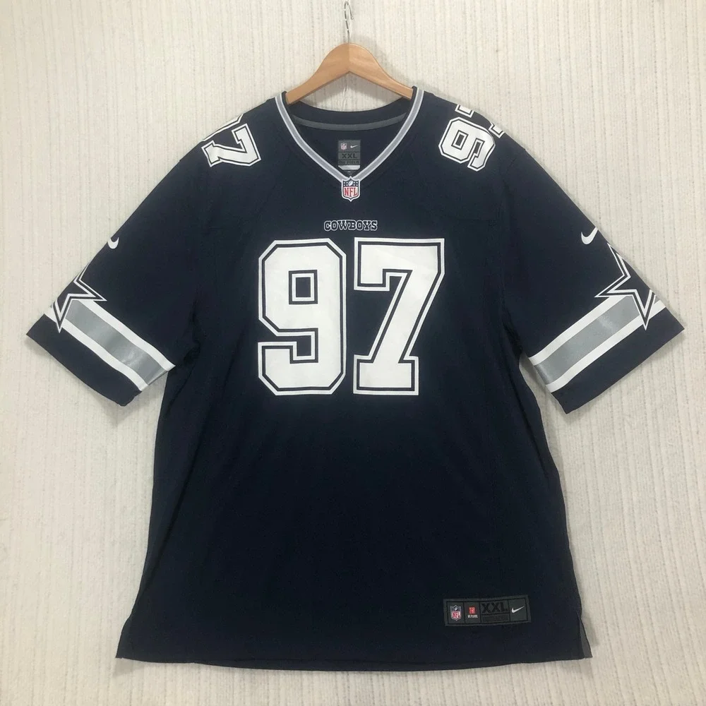 Nike NFL Dallas‎ Cowboys DeMarcus Lawrence #97 Jersey XXL Football Navy